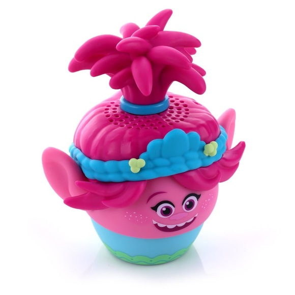 NWT Trolls Poppy Bitty Boomers Bluetooth Speaker with Pink and Blue Accents - Picture 4 of 5